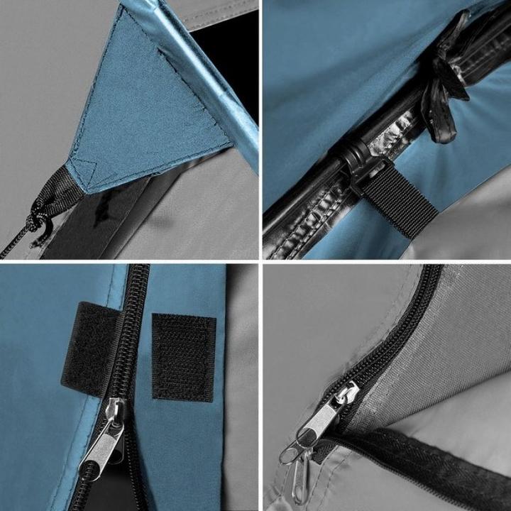 Produktbild Nils Nc6012 Blaues Und Graues Trekker Camp Campingzelt (Tunnelzelt, 4.60 kg, 4 Personen)