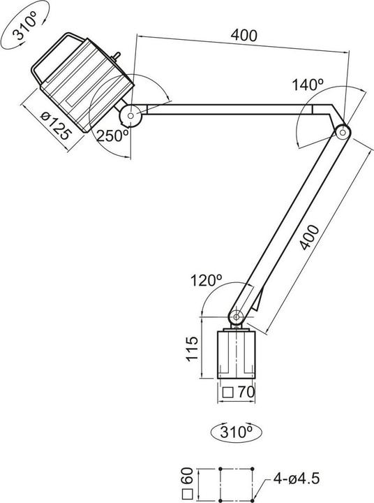 Actual product image Optimum LED Machine and Workshop Light MWG 6-720 (1020 lm)