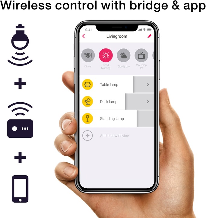 Produktbild Innr Smart Spot RS 227 T-4 comfort 4-Pack (GU10, 5 W, 420 lm, 4 x, F)
