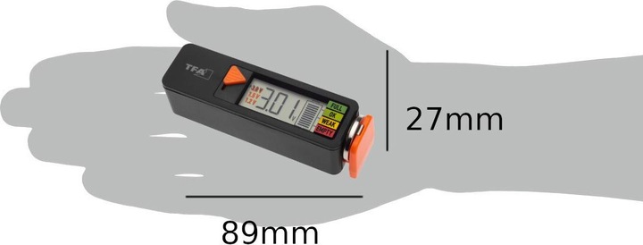 Actual product image TFA 98.1126.01 BatteryCheck