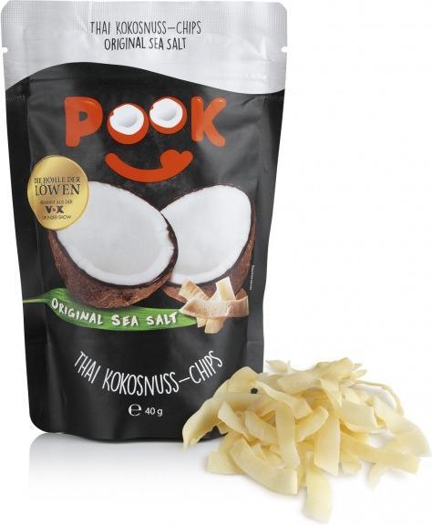 Produktbild Pook Kokosnuss-Chips (40 g)