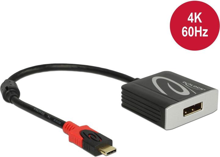 Produktbild Delock Monitoradapter USB Typ-C zu Displayport (DP, 16 cm)