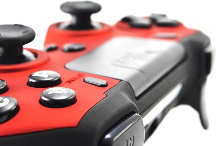 Actual product image Steelplay Slim Pack Wireless Controller Ruby Red Multi (PC, PS4)