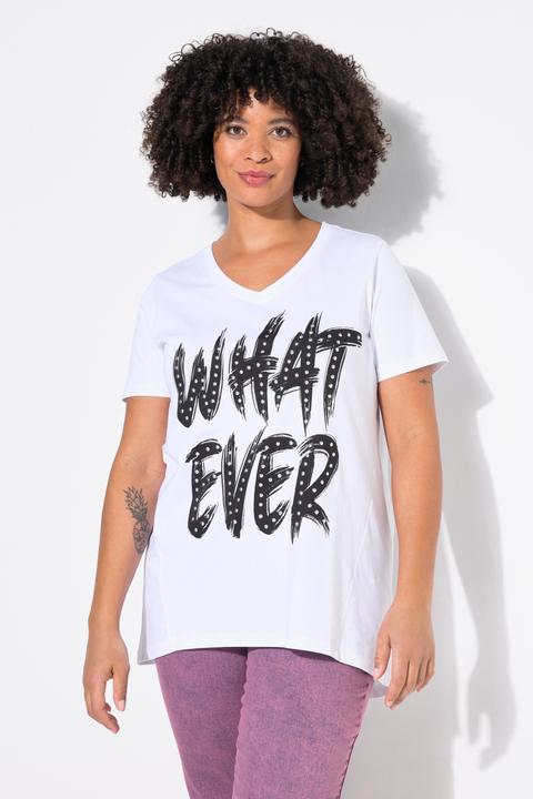 Produktbild Angel of Style T-Shirt, A-Linie, Schriftzug mit Ziernieten (54)