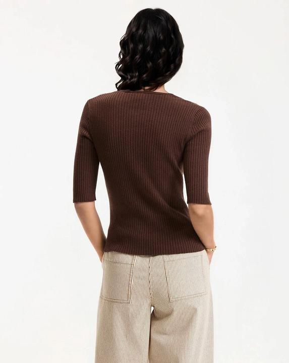 Image du produit La Redoute Collections Pullover mit Rundhalsausschnitt (L)