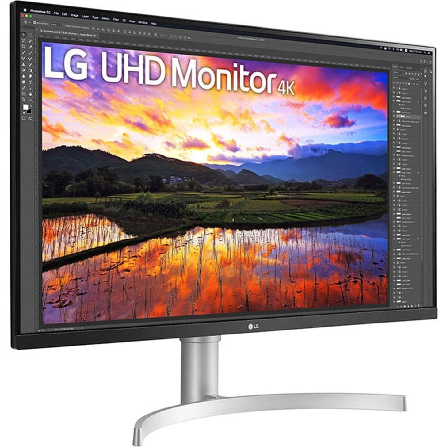LG 32UN650K-W (3840 x 2160 Pixel, 32"), Monitor, Weiss