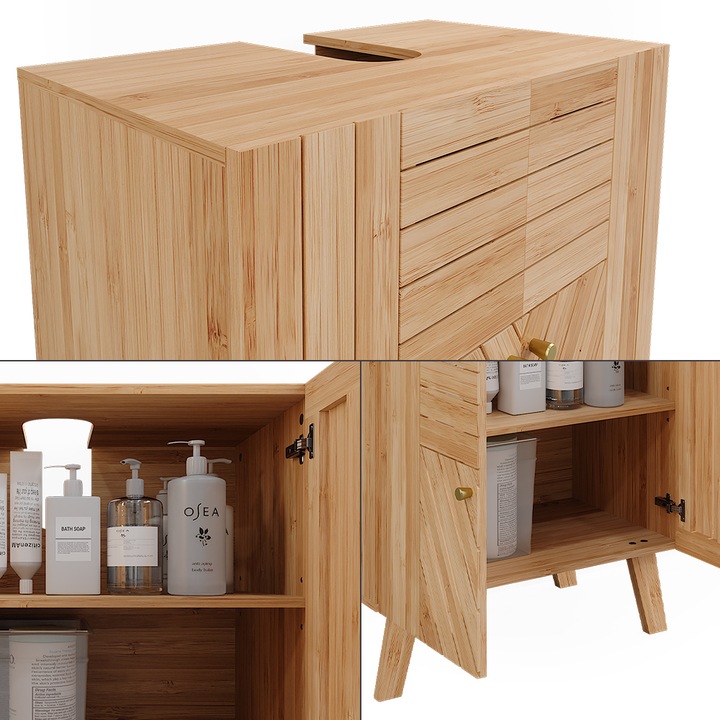 Actual product image Vicco Lucie (60 x 36 x 65 cm)