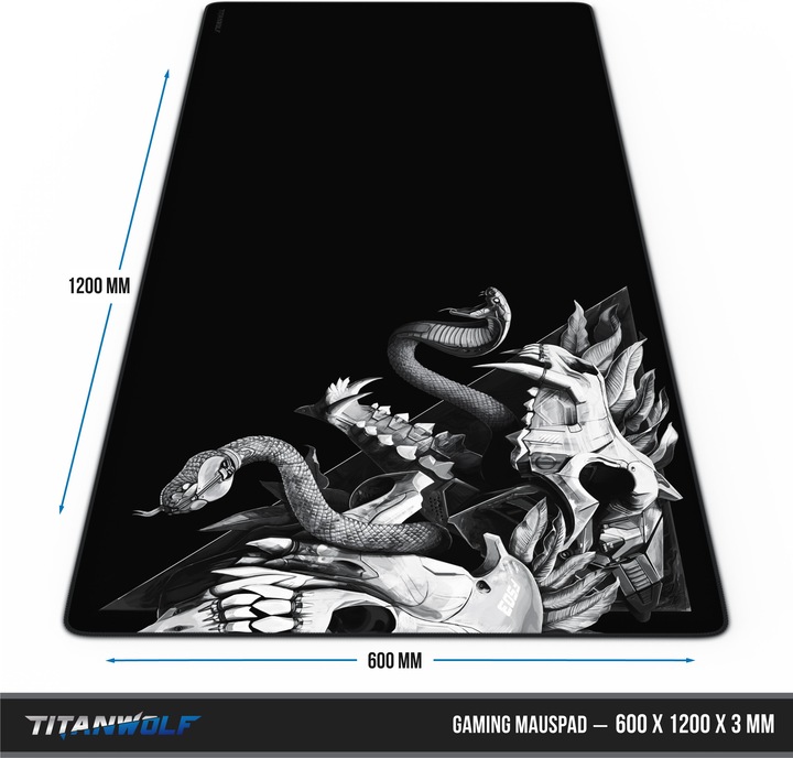 Actual product image Titanwolf Gaming Mouse Pad (3XL)