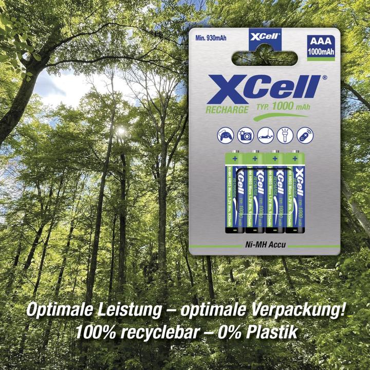 Produktbild XCell ni-mh einzelzelle 1,2 volt 1000 mah (1.20 V, 1000 mAh)