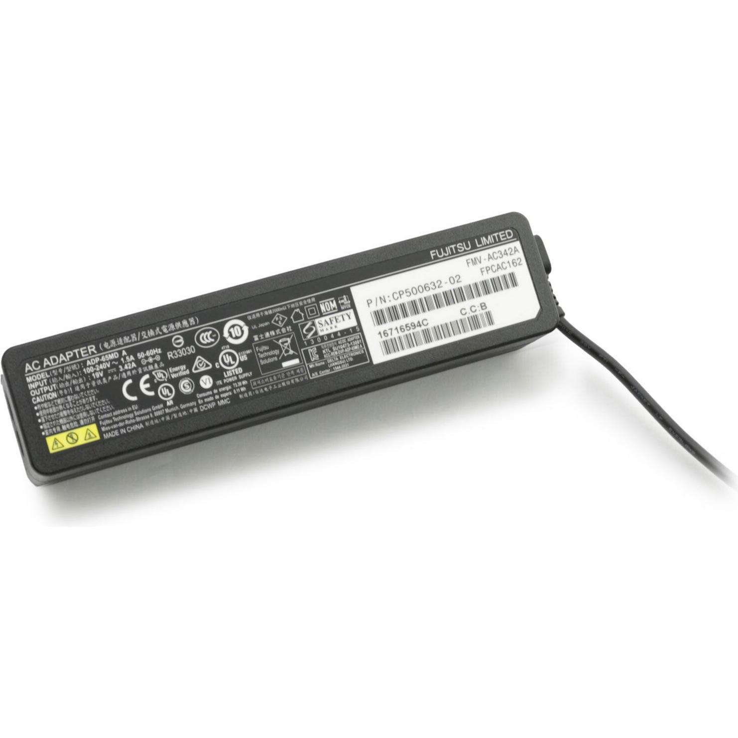 Fujitsu S26391-F1416-L520 (65 W), Notebook Netzteil, Schwarz