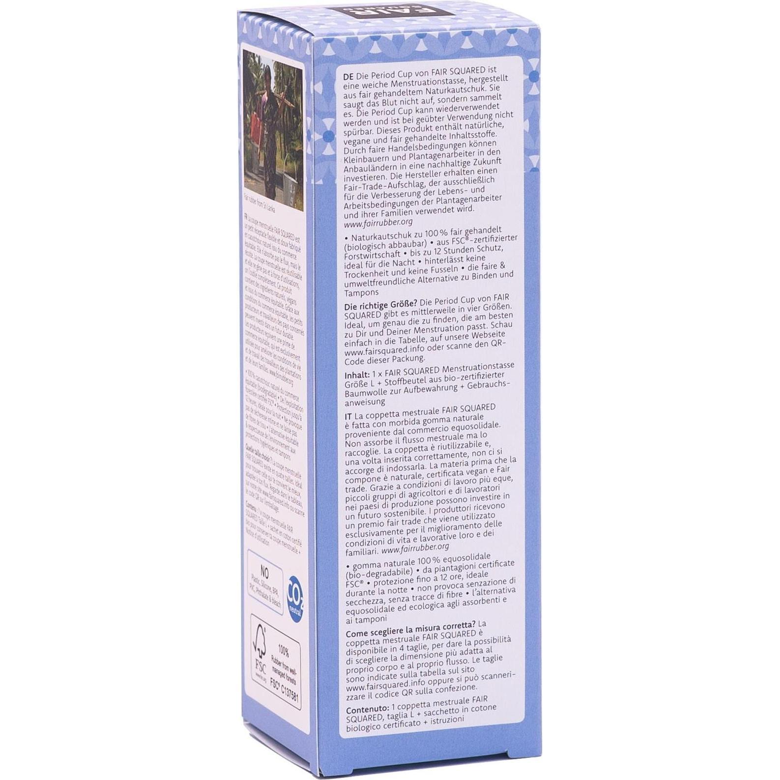 Thumbnail - Fair Squared, Menstruationstasse, Period Cup (Large)