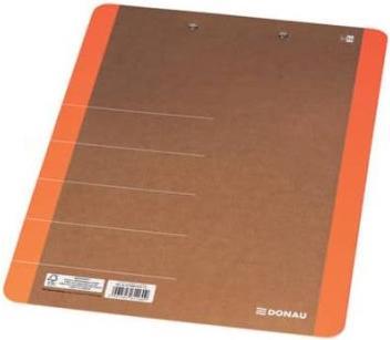 Actual product image Donau Clipboard Life 330288114 DIN A4 neon orange cardboard
