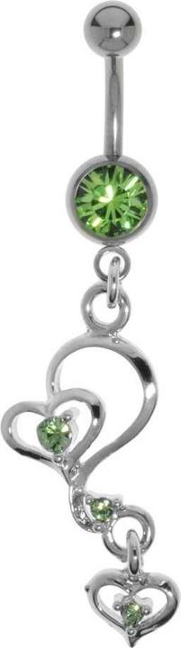 Produktbild Bijouteria Bauchpiercing (Kristall, Messing, Titan)