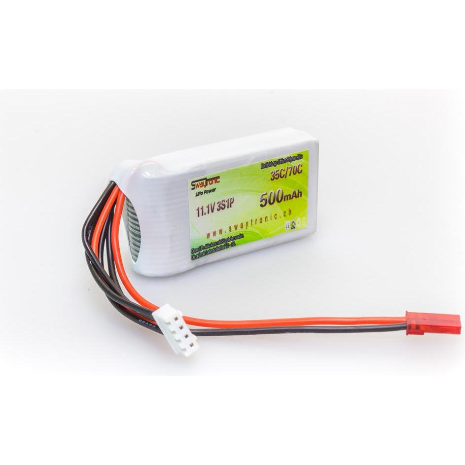 Thumbnail - Swaytronic LiPo. V35/70 Soft Case JST (11.10 V, 500 mAh)