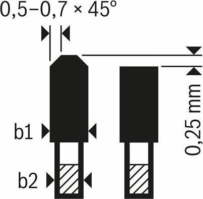 Productafbeelding Bosch Professional Zubehör Cirkelzaagblad Standaard voor Aluminium, 210x1,9/1,3x30, 54 tanden