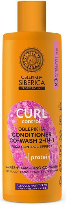 Natura Siberica Co-Wash 2-in-1 Conditioner with Proteins Curl Control (250 ml)