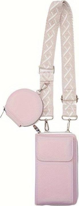 Produktbild Only-Bags.Store 2-in-1 Crossbody Umhängetasche mit Münzfach, trendige Handytasche im Casual-Stil, einfache