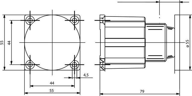 Actual product image Geze Mag Plate Type D Damping 115955Spring 115955