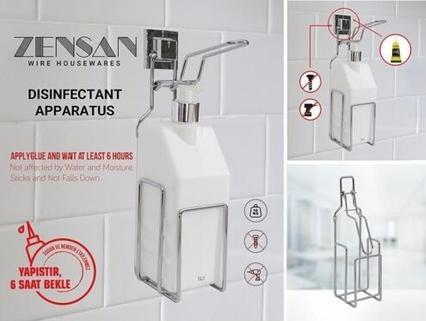 Image du produit Zensan Distributeur de désinfectant en acier inoxydable