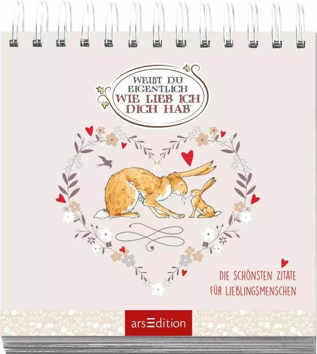 Produktbild Weisst du eigentlich, wie lieb ich dich hab? (Deutsch, Sam McBratney, 2018)