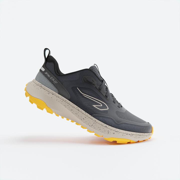 Image du produit Kalenji Chaussures de running et de trail pour hommes - JF 190 GRIP - Blue/Mango (46)