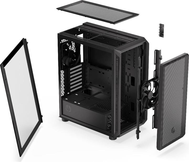 Actual product image Endorfy ARX 500 Core (schwarz, Tempered Glass) (ATX, Mini-ITX, mATX)