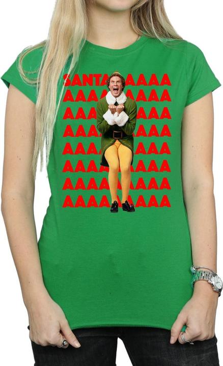 Produktbild Elf Buddy Santa Scream TShirt (L)