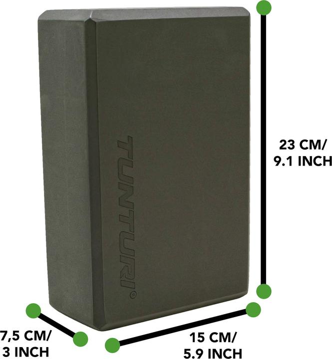 Actual product image Tunturi Yoga Block Klotz