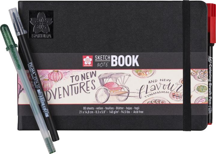 Produktbild Sakura Skizzenbuch (210 x 148 mm, Blanko)