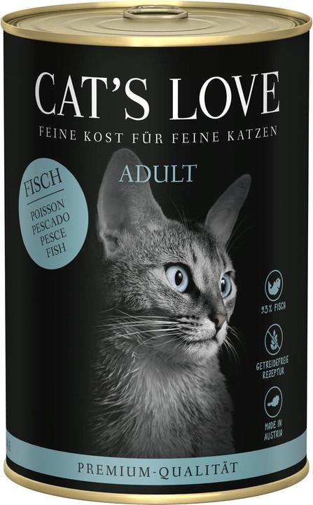 Image du produit Cat's Love Adult, poisson pure, 400g (Adulte, 1 pcs, 400 g)