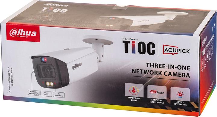 Produktbild Dahua NET CAMERA 8MP IR BULLET/HFW3849T1-ASPV0280BS5 (3840 x 2160 Pixels)