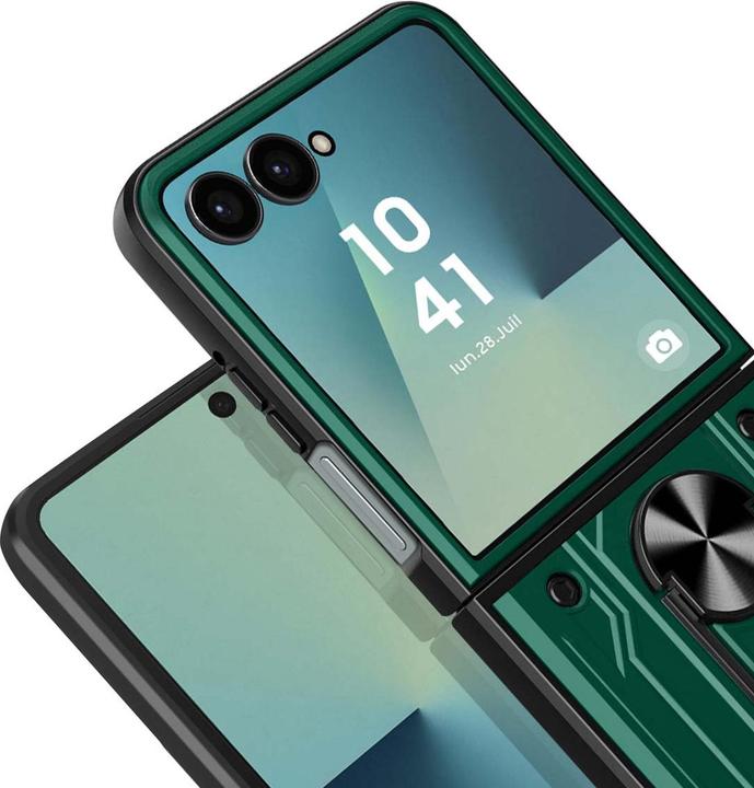 Produktbild Avizar Premium Ringhalter Case Samsung Z Flip7 (Samsung Galaxy Z Flip7)