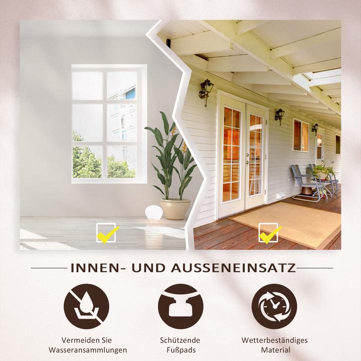 Produktbild Outsunny Dreistufiges Blumenständer