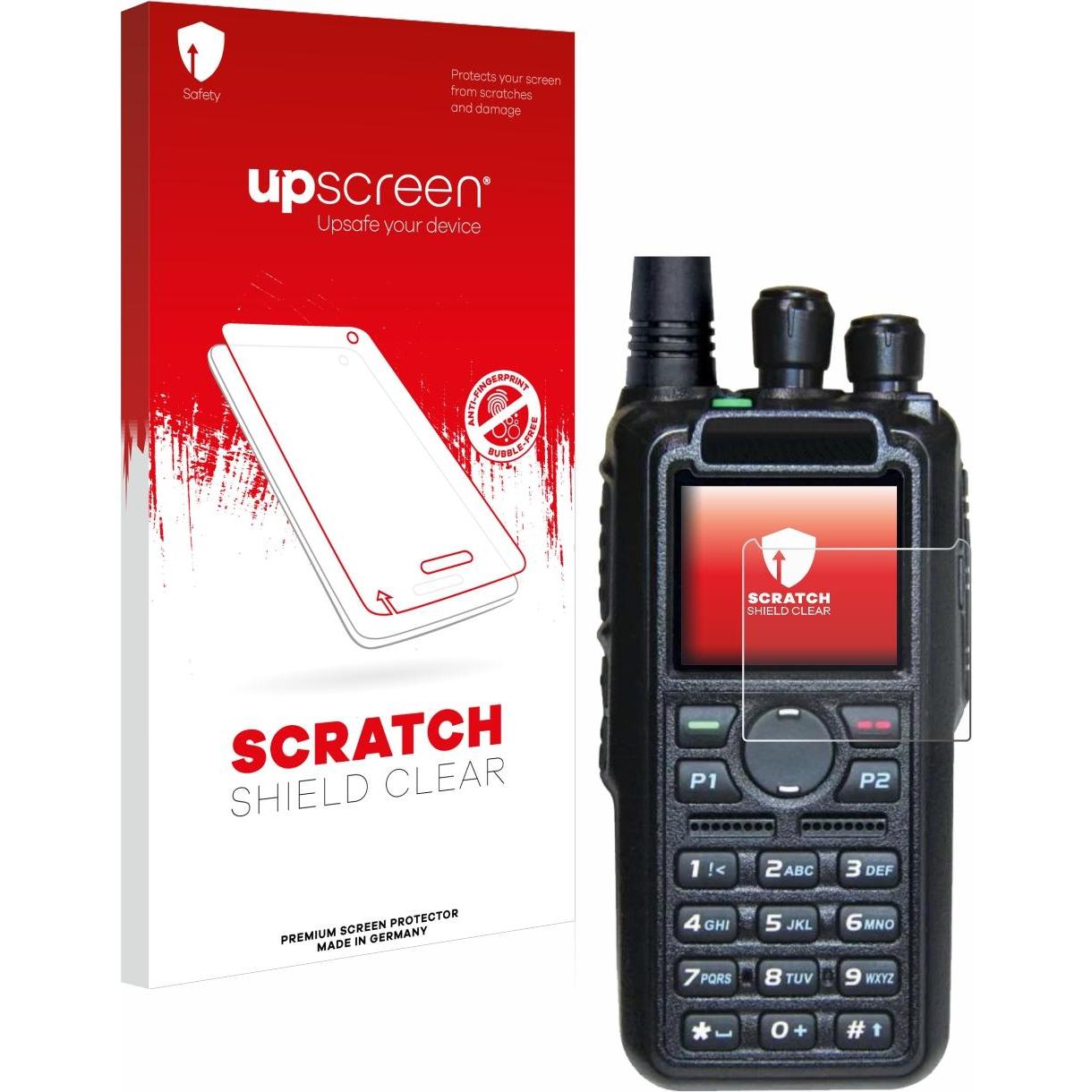 upscreen Scratch Shield Displayschutz, Smartwatch Schutzfolie, Transparent