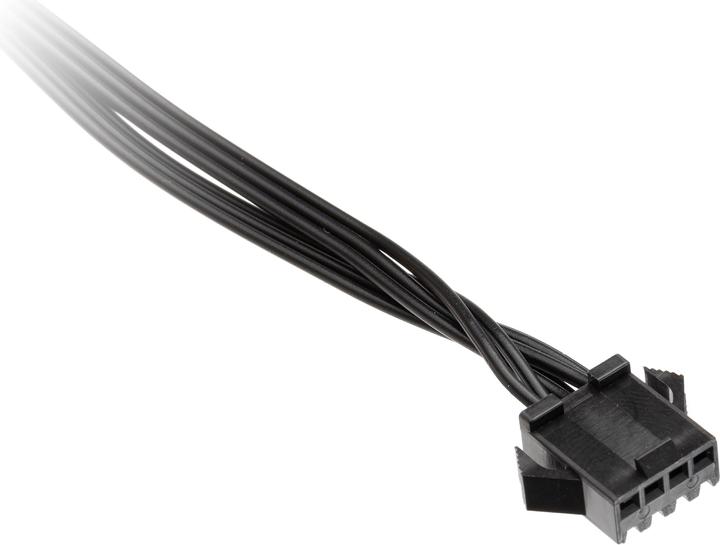 Image du produit Kolink Adaptateur de câble 4 broches pour ventilateur vers 3 broches 5V ARGB (RGB)