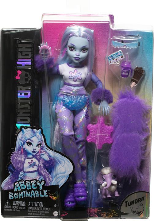 Actual product image Monster High Abbey Bominable Yeti mit Mammut-Haustier und Accessoires