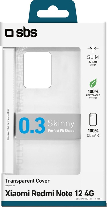 Actual product image SBS Cover (Xiaomi Redmi 12C)