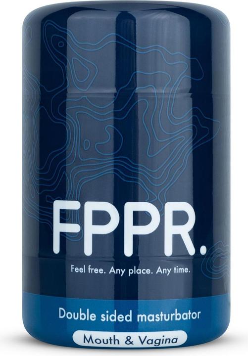 Actual product image Fppr Double-Sided Masturbator (vagina - mouth)