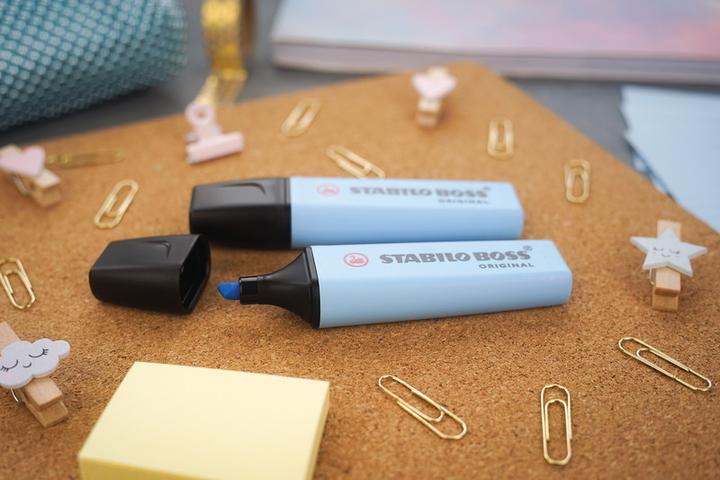 Produktbild STABILO BOSS ORIGINAL Pastel Textmarker (Blau, 5 mm, 1 x)