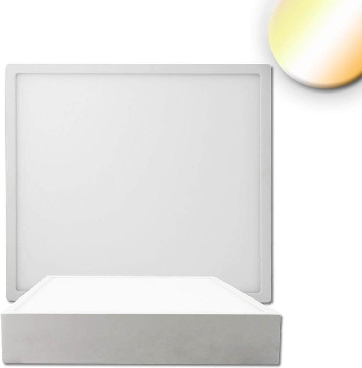 Actual product image Isoled LED ceiling light PRO white, 24W, 225x225mm, ColorSwitch 2700/3000/4000K, dimmable