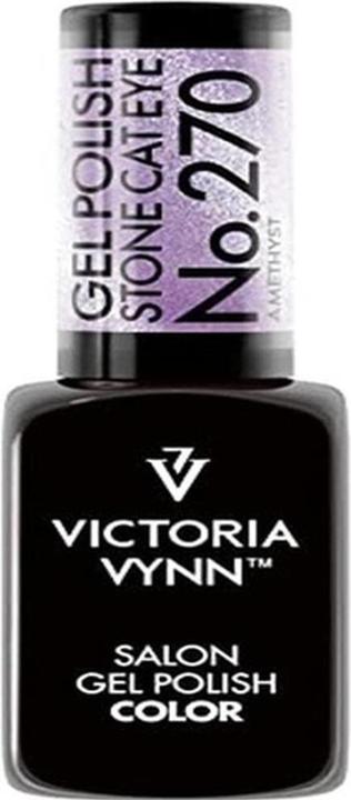 Immagine prodotto Visconti Di Modrone Victoria Vynn Gel Polish Stone Cat Eye n. 270 Amethyst (Ametista, Smalto per unghie effetto gel)