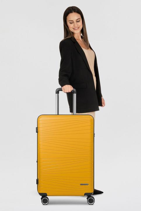 Actual product image Franky Dallas 3.0 4 Rollen Trolley M 65 cm mit Dehnfalte (74 l)