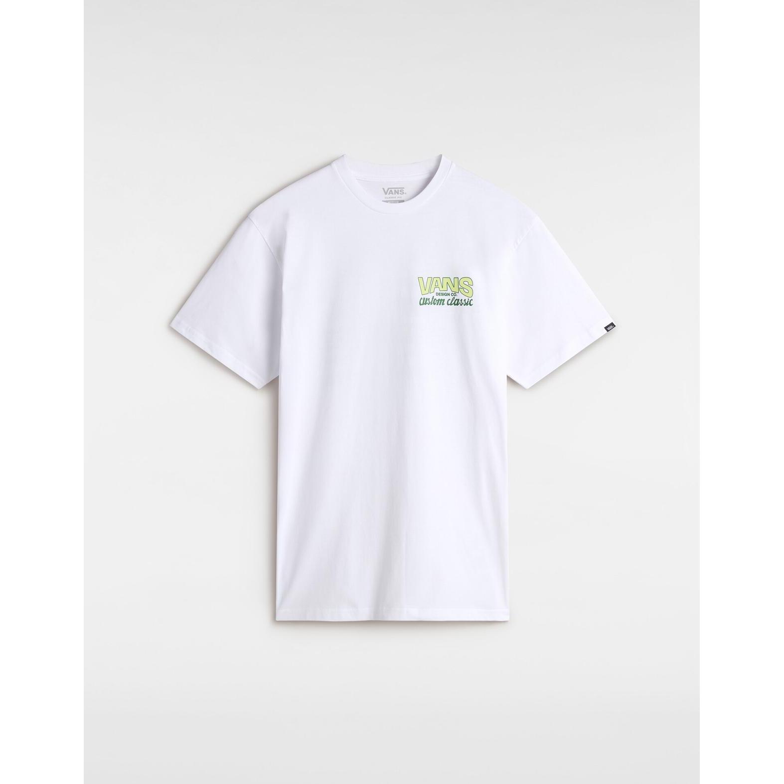 Vans, Herren, Shirt, Shop Front SS White, Weiss, (S)