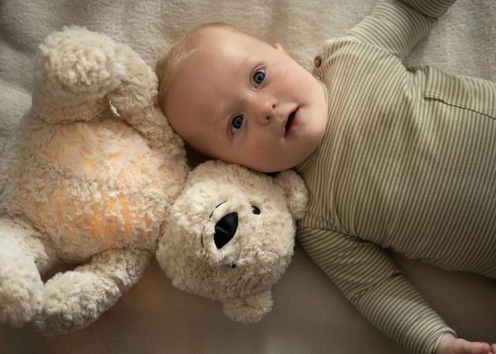 Produktbild Baby's only Baby Pullover Stripe urban green - 68 (68)