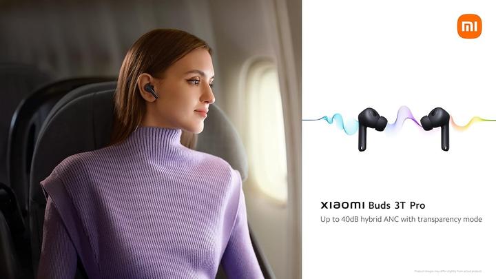 Actual product image Xiaomi Active Noise Cancellation, Wireless Charging, IP55 Dust and Water Resistant, Bluetooth 5.2 (ANC, Wireless)