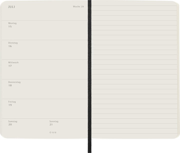 Actual product image Moleskine Notebook (A6, Pocket, German)