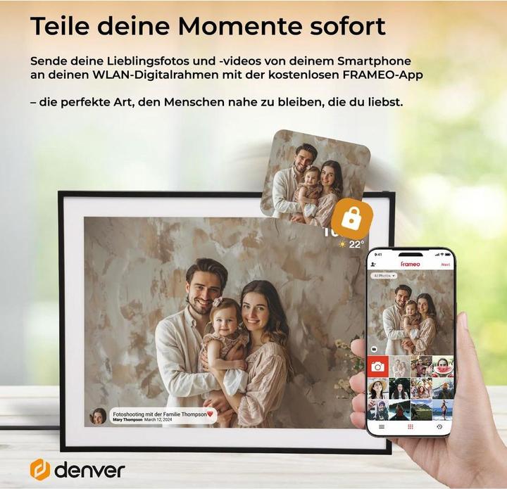 Image du produit Denver Frameo PFF-1970 (19", 1280 x 960 pixels)