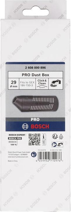 Actual product image Bosch Professional PRO Staubbehälter