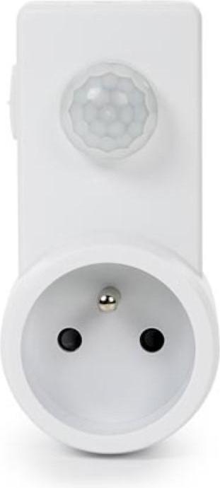 Actual product image Perel Intermediate Plug With Motion Detector - Protective Contact (French System)