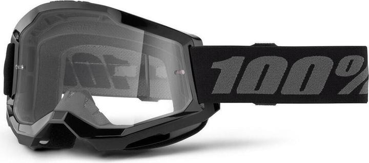 Image du produit 100% Strata Mini Goggle - Clear Lens (Noir, Clear)